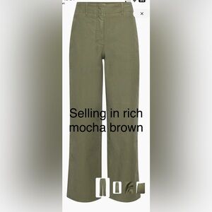 WORN ONCE - Aritzia Ascendanr Pant - Colour - Rich Mocha Brown - Size 00